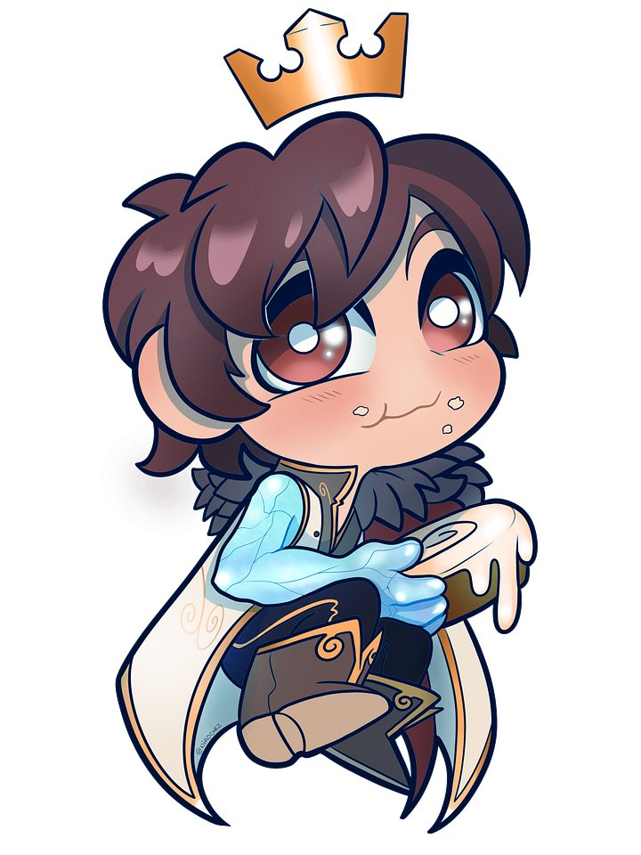 King Ellion Vinyl Sticker product image (1)