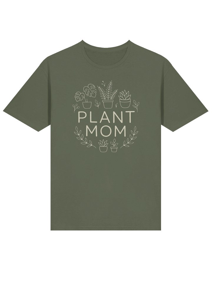 Plant Mom T-Shirt – Minimal Botanical Graphic Tee product image (2)