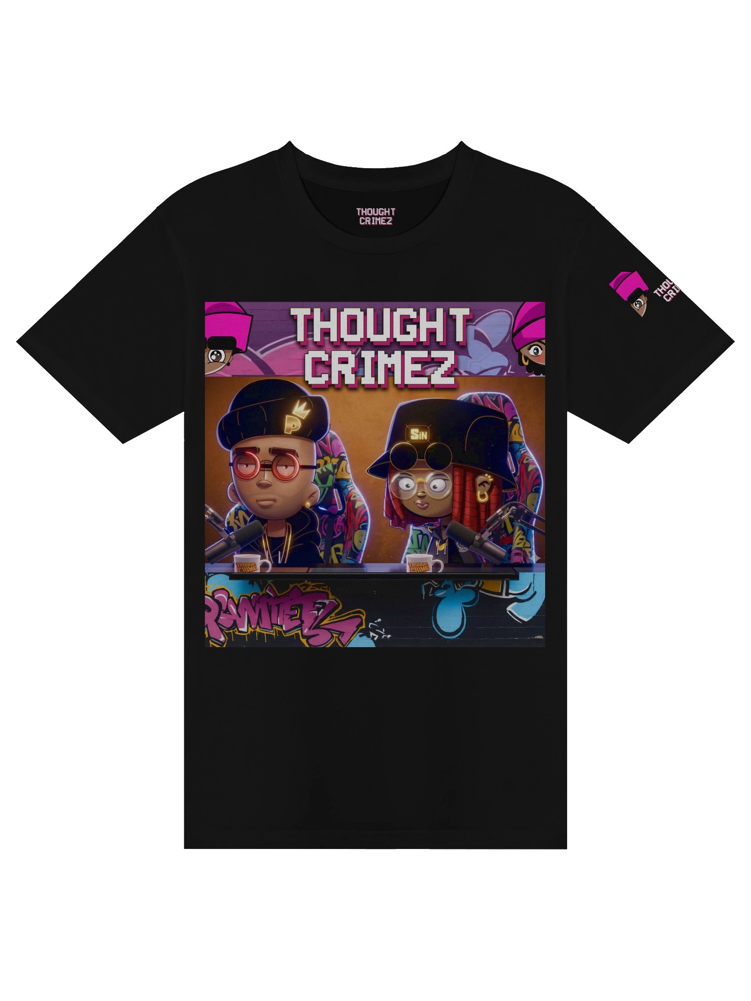 Graffiti Crimez Podcast Tee product image (1)