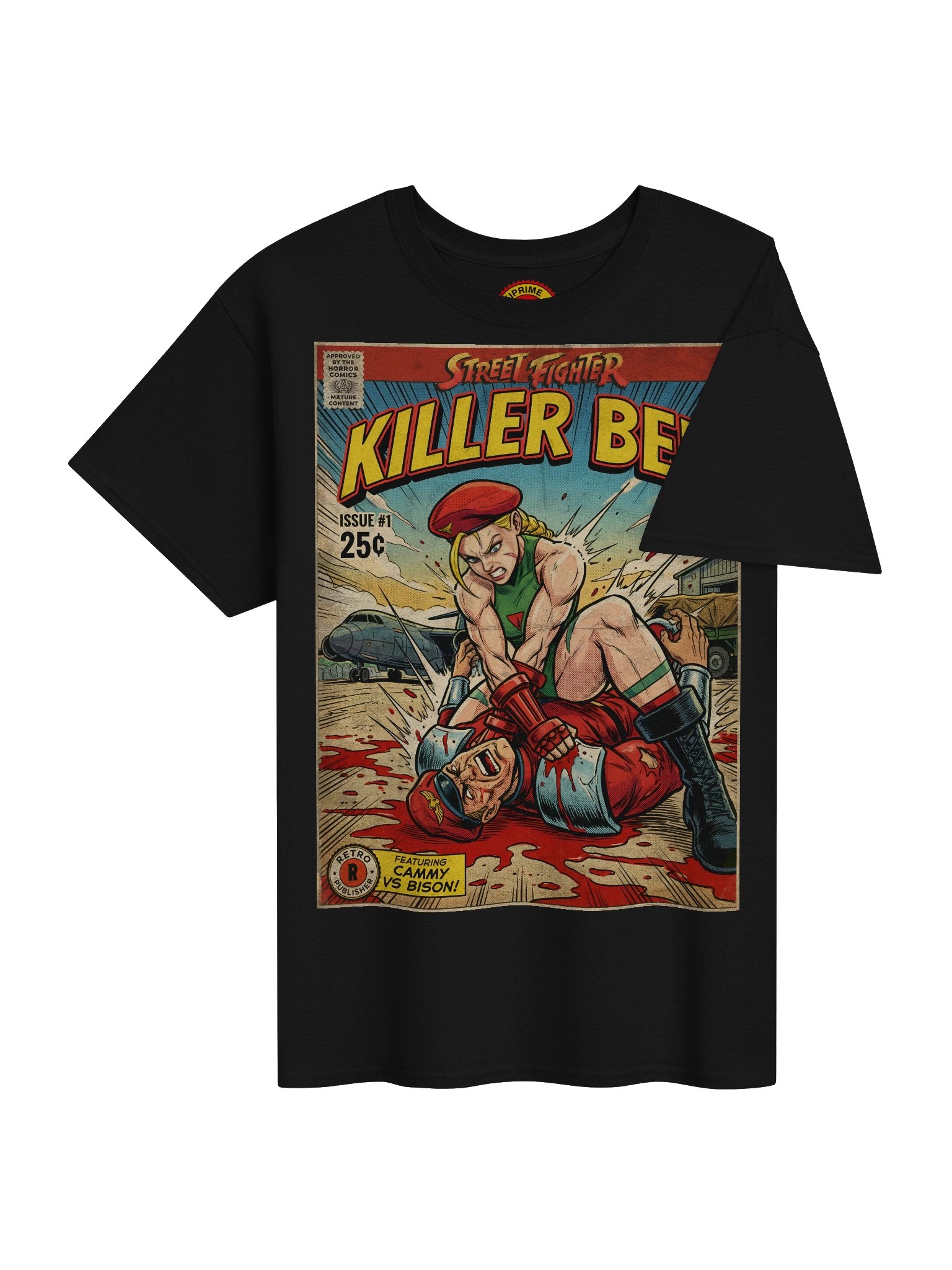 Street Fighter Cammy Comic Art T-Shirt product image (4)