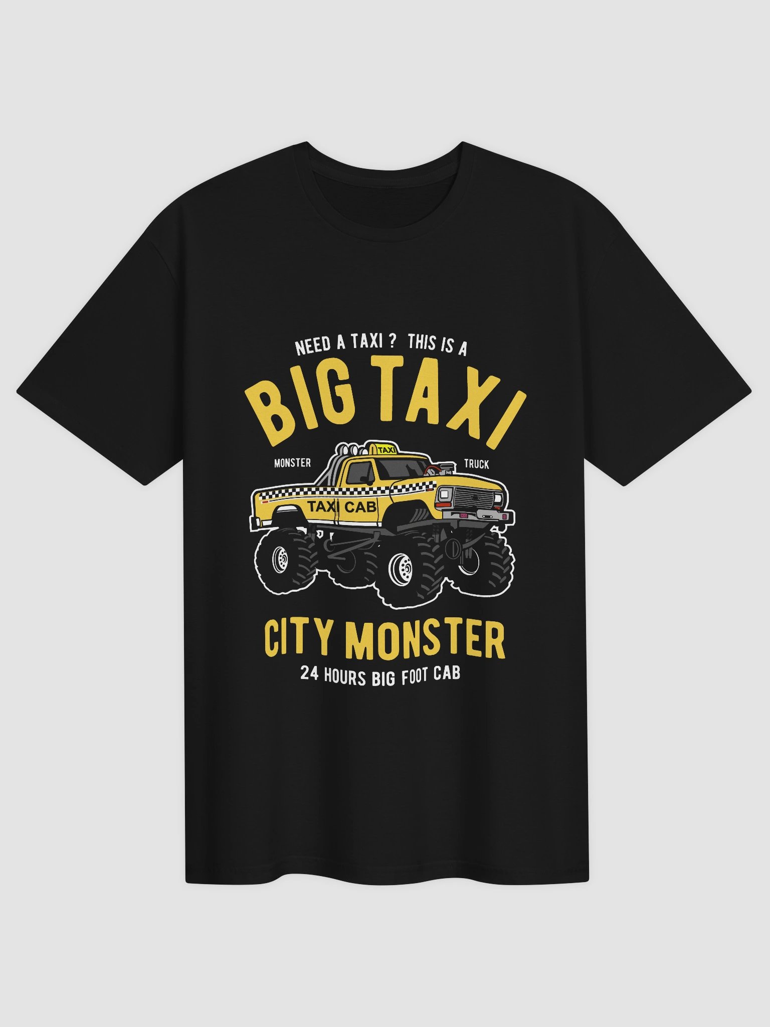 Big Taxi City Monster Truck Tee product image (1)