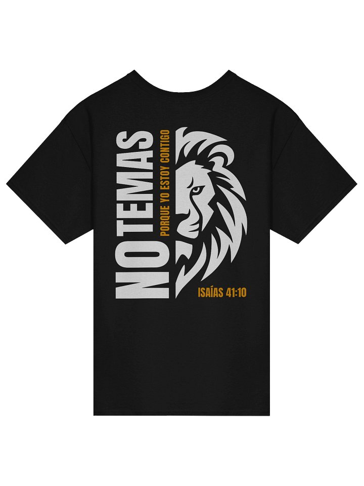 Camiseta Unisex Manga Corta | No temas, porque yo estoy contigo product image (1)