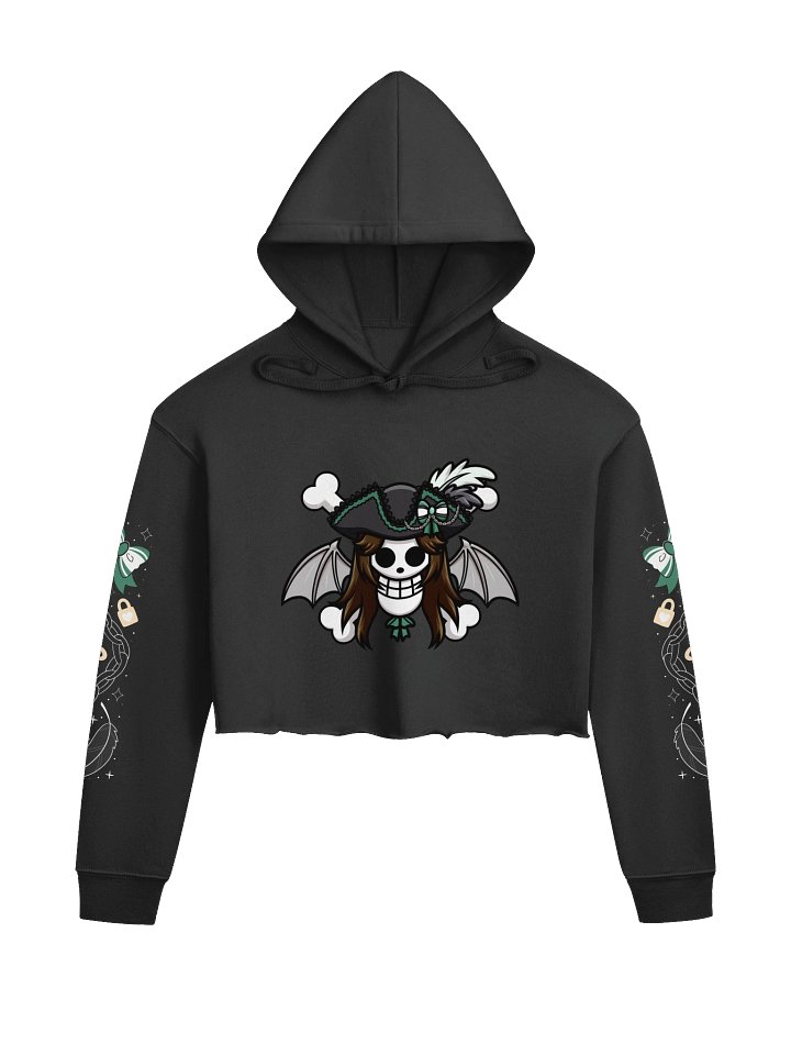 The Fiend Jolly Roger and Chains Crop Hoodie product image (1)