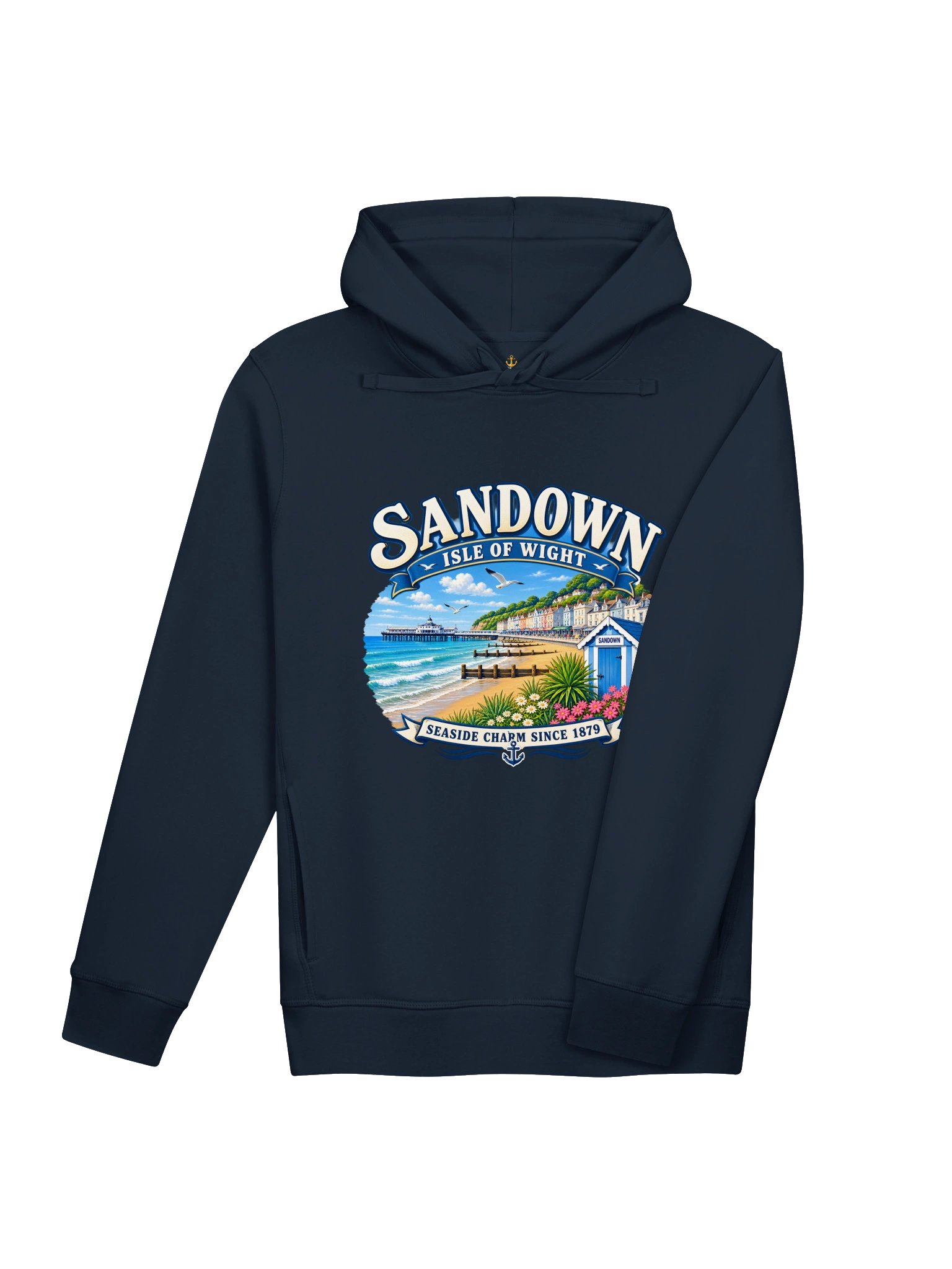 Sandown Isle of Wight Seaside Hoodie product image (12)