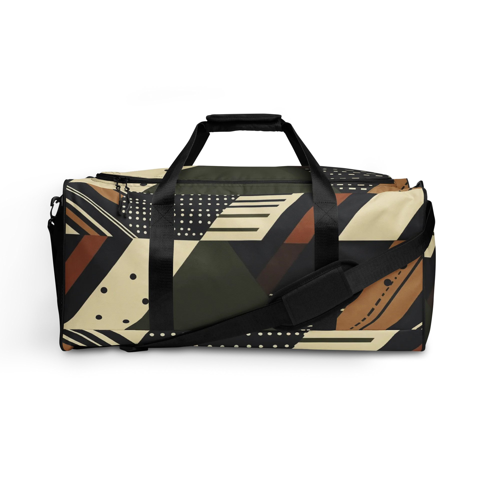 Geometric Fusion All-Over Duffle Bag product image (1)
