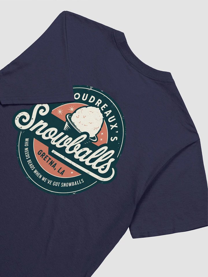 Boudreaux's Snowballs Logo T-Shirt product image (26)