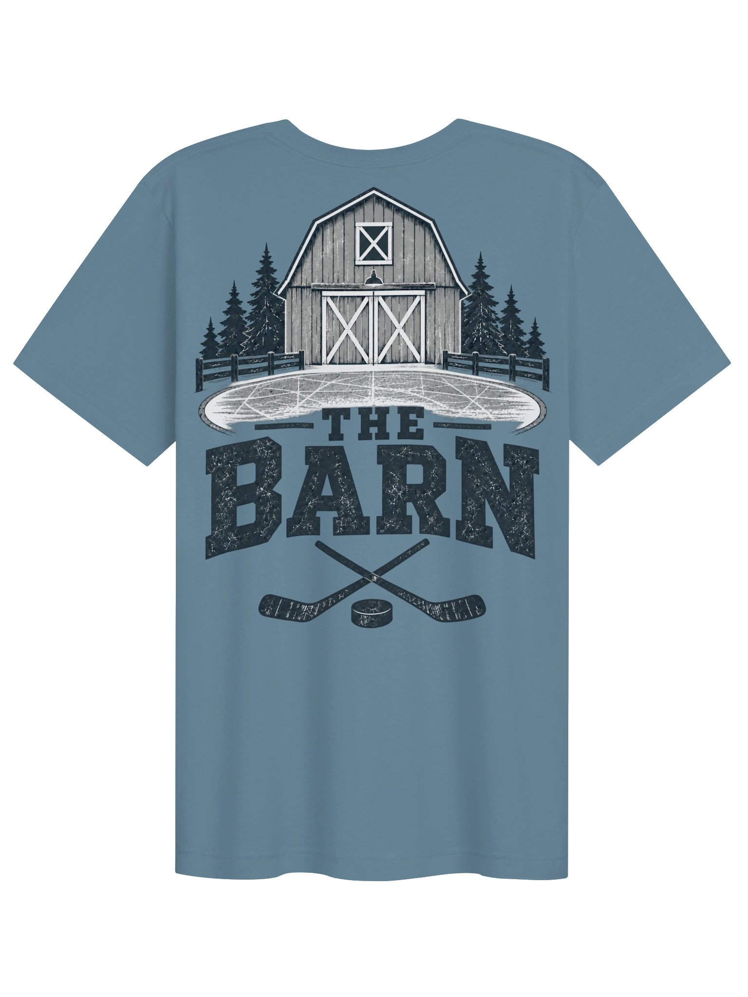 Life Is Hockey™ The Barn Unisex Tee product image (4)