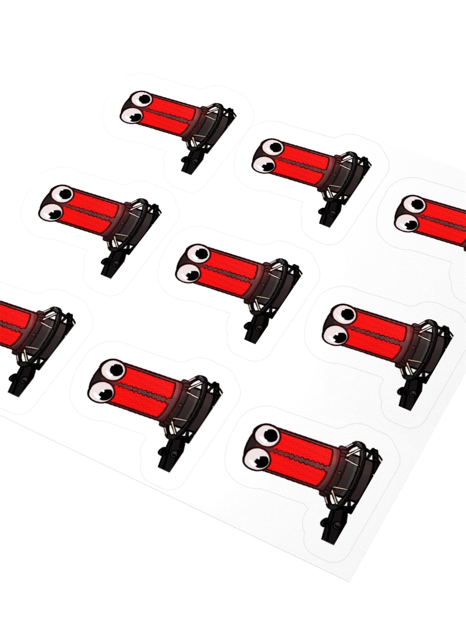Nukeri Emote Sticker Set - 9x Mic product image (7)