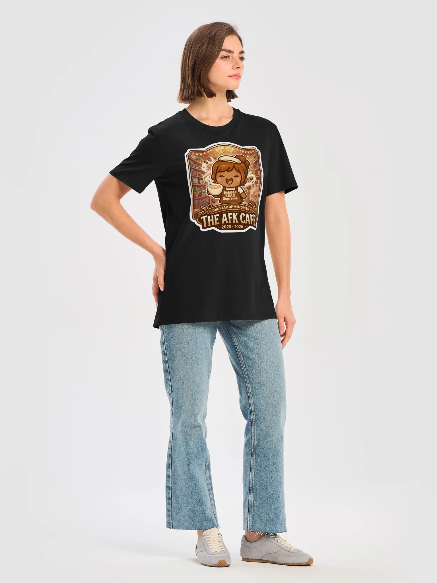 The AFK Cafe • One Year of Memories Premium Tee product image (11)
