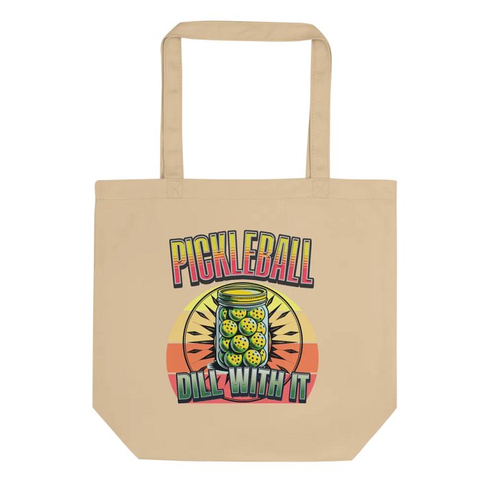 Dill With It Pickleball Jar Tote Bag product image (1)