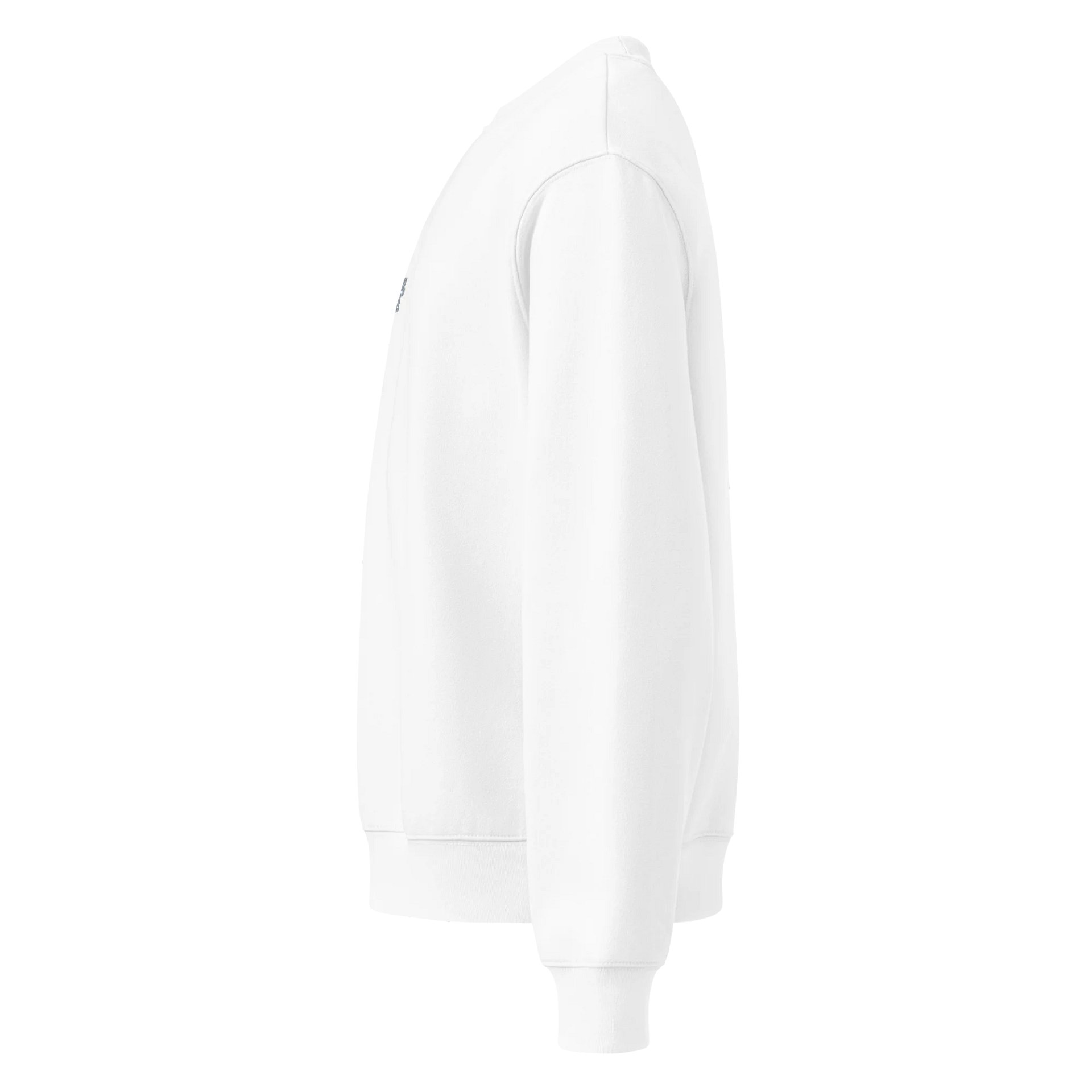 IMproving Myself Embroidered Sweatshirt (White) product image (3)