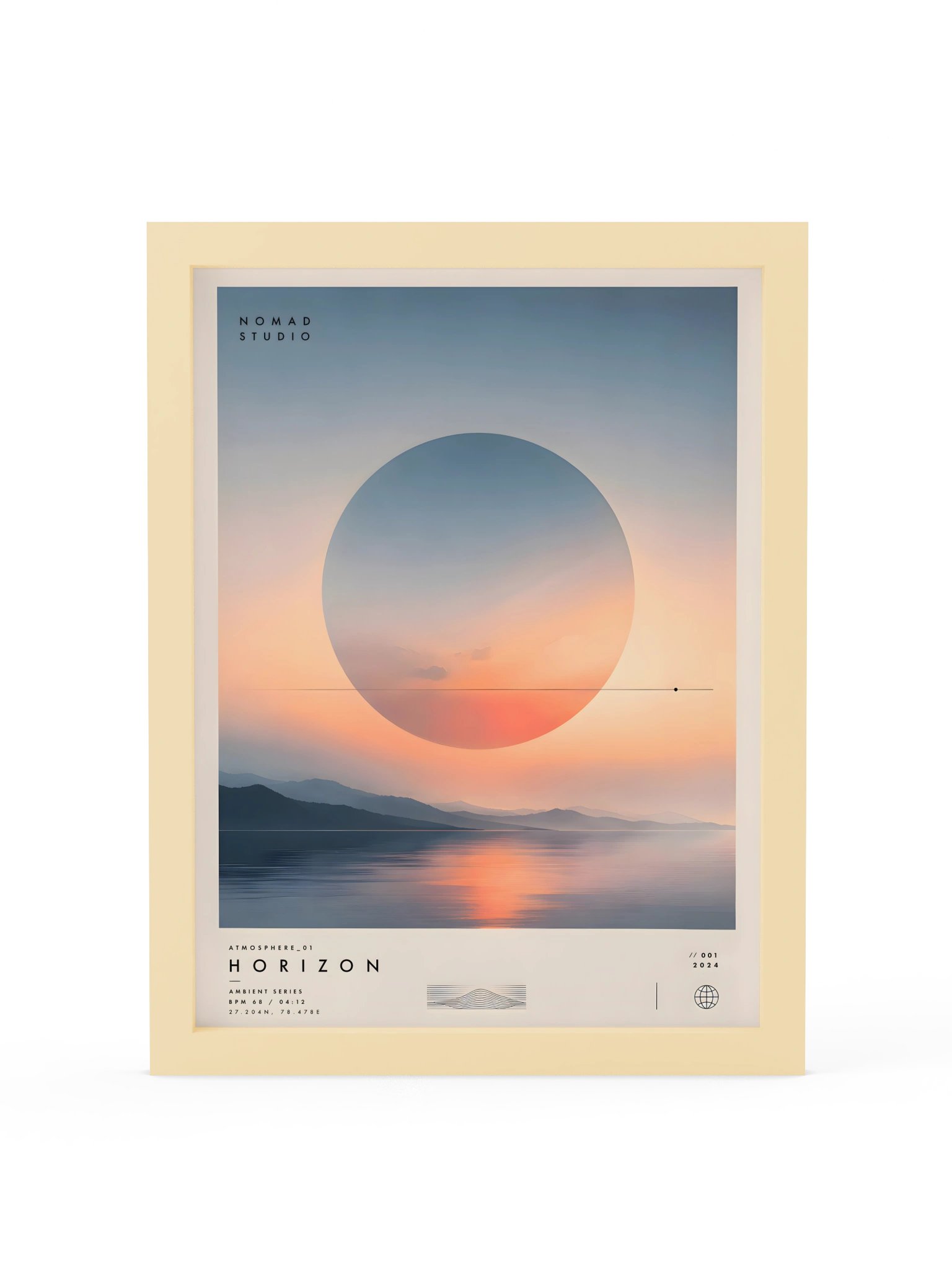 Horizon — Minimalist Landscape Wall Art product image (1)