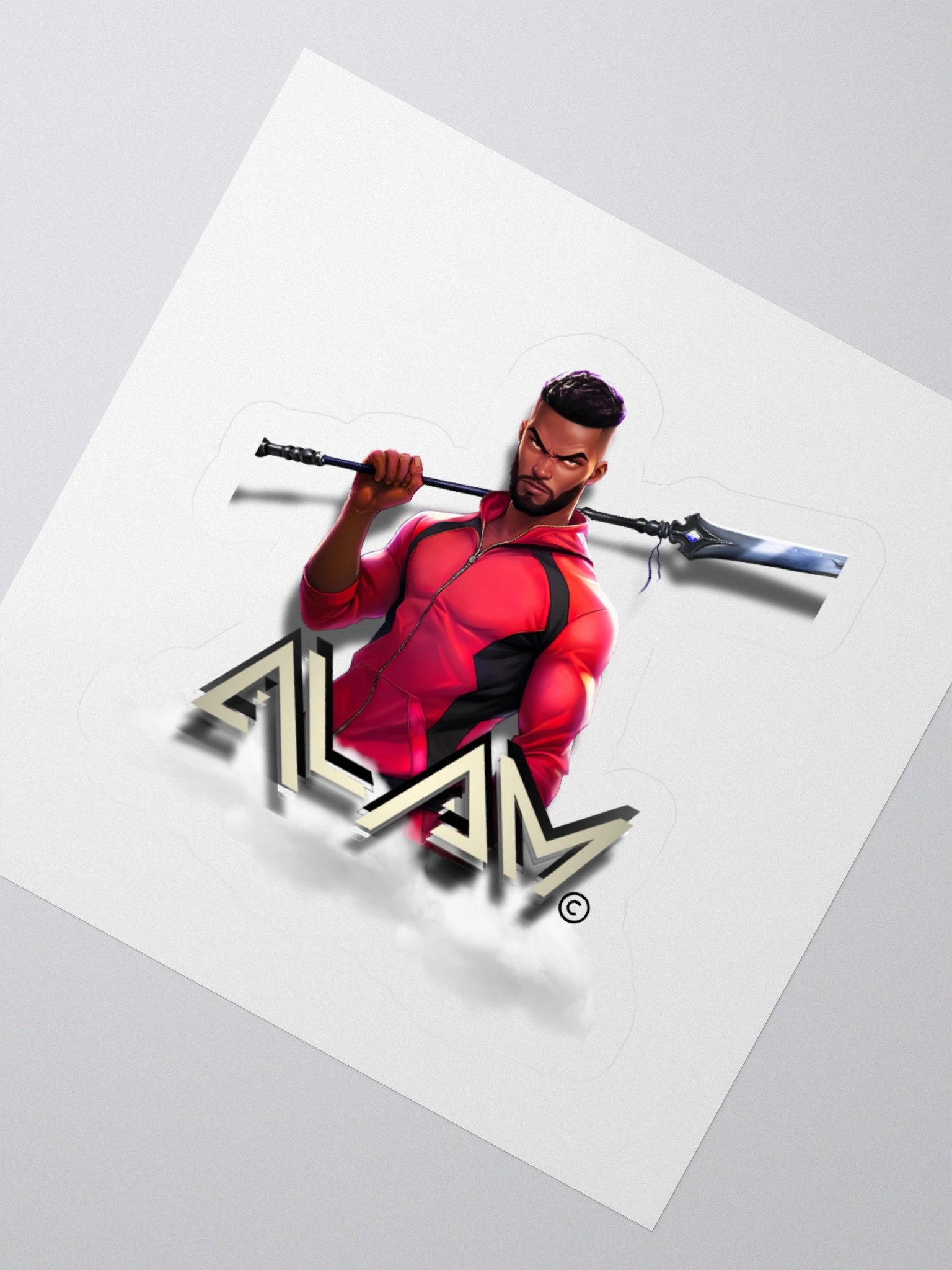Kevin ALAM Sticker product image (4)