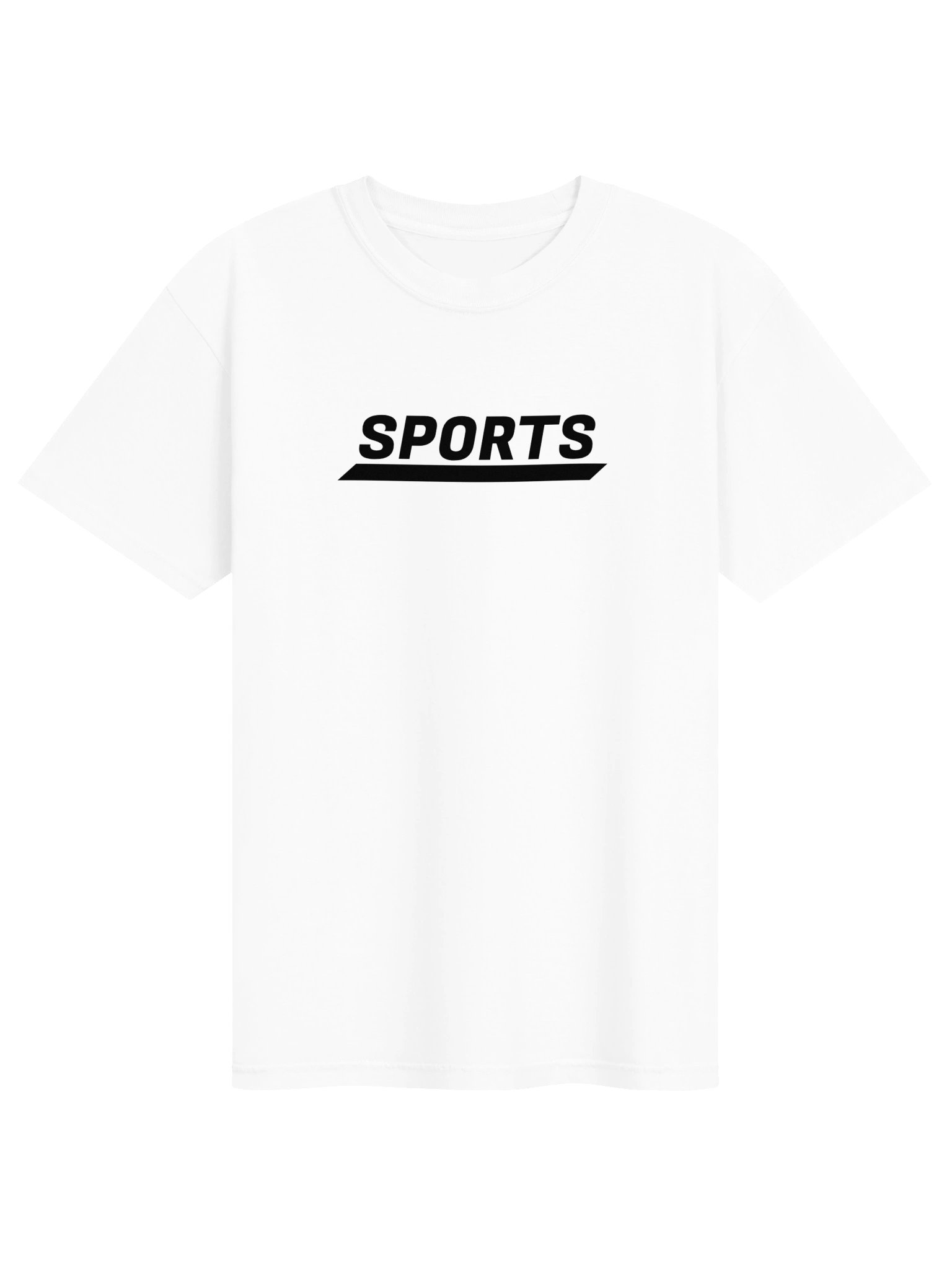 Sports White T-Shirt product image (1)