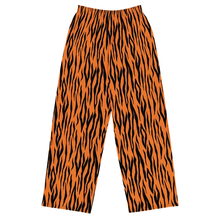 Tiger Stripes Wide-Leg Pants Streetwear Fashion Trousers product image (1)