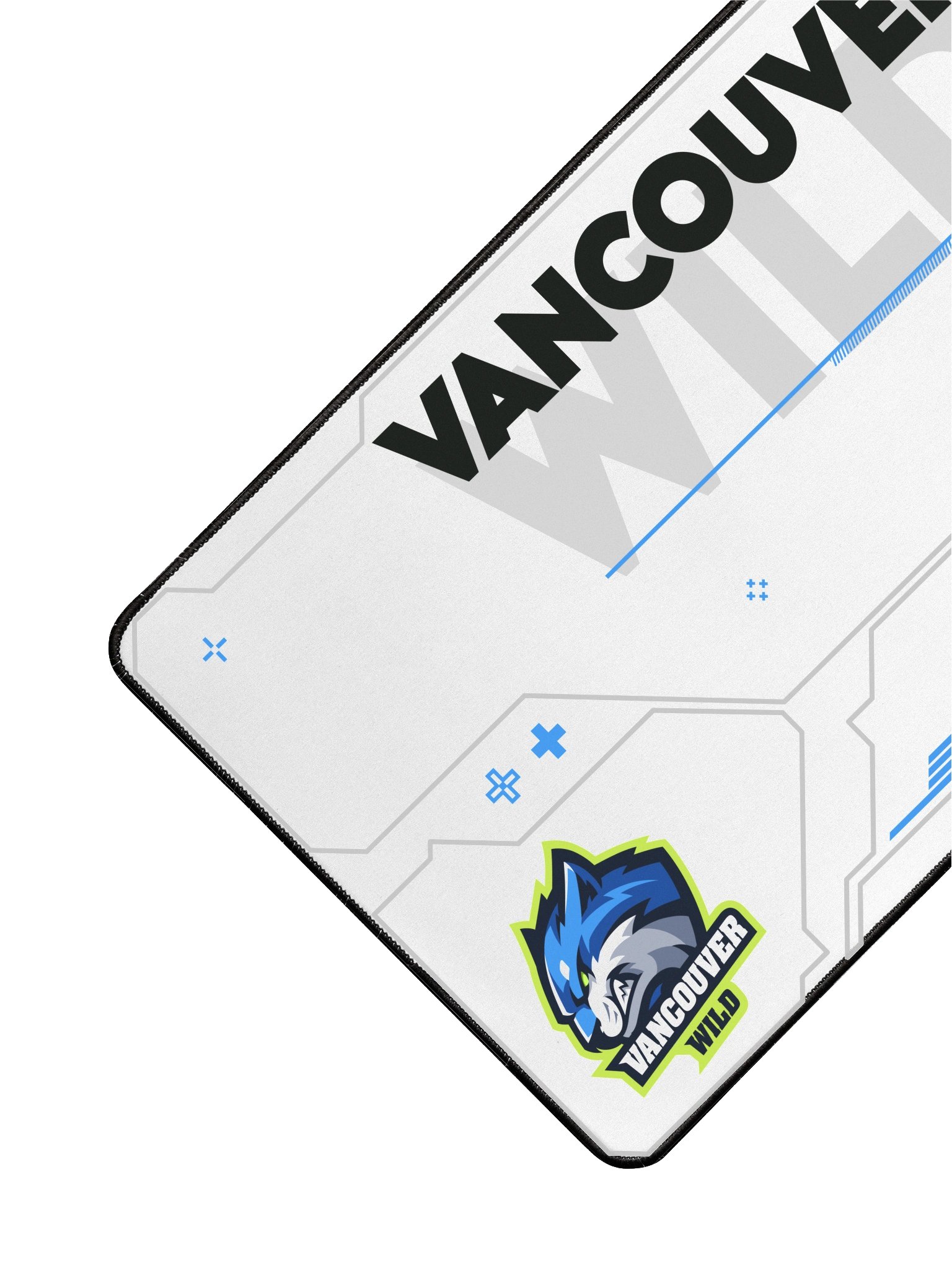 Vancouver Wild White Desk Mat product image (3)