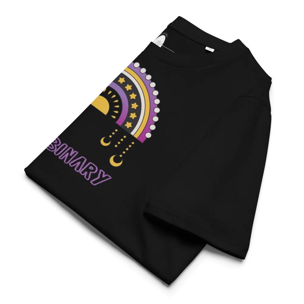 Non-Binary Rainbow Organic Cotton T-Shirt product image (8)