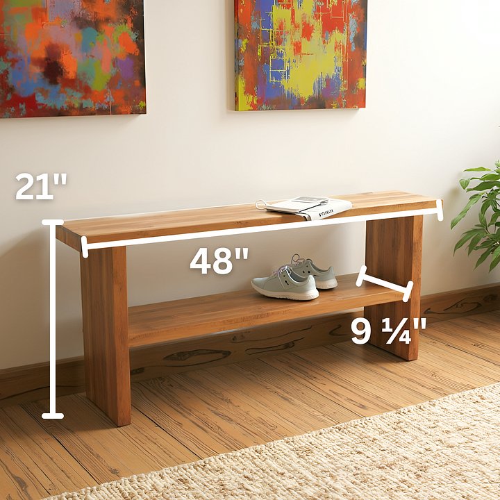 Shoe Bench Plans (PDF) product image (2)