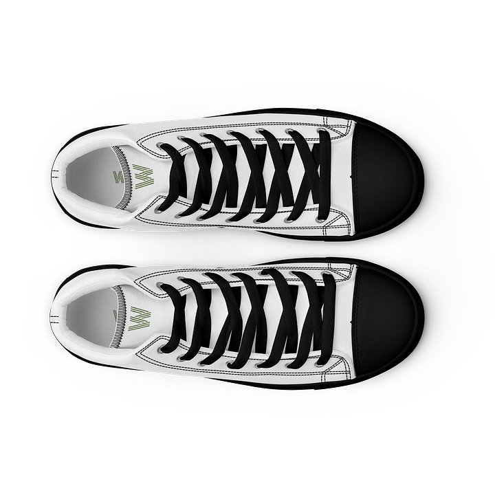 Olive Ribbon 'W' Women's High-Tops product image (2)