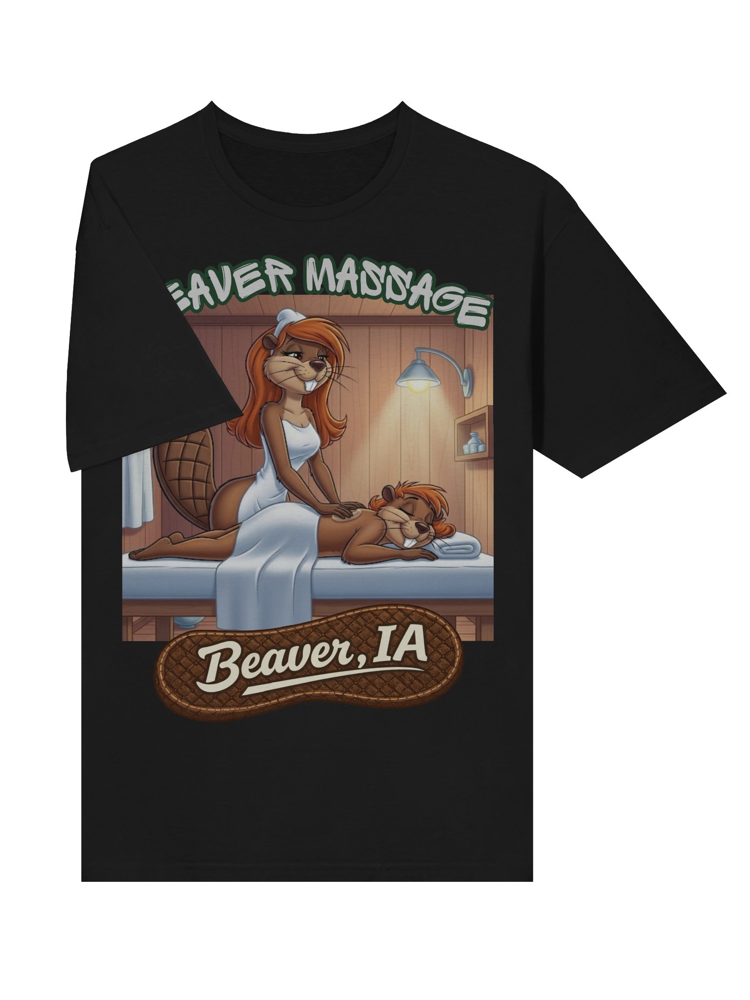 Beaver Massage T-Shirt product image (5)
