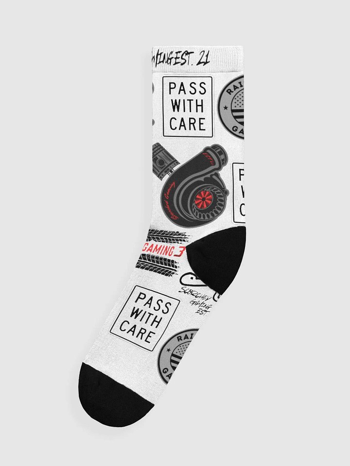 RaiseHellGaming Scorched Gaming Socks product image (1)