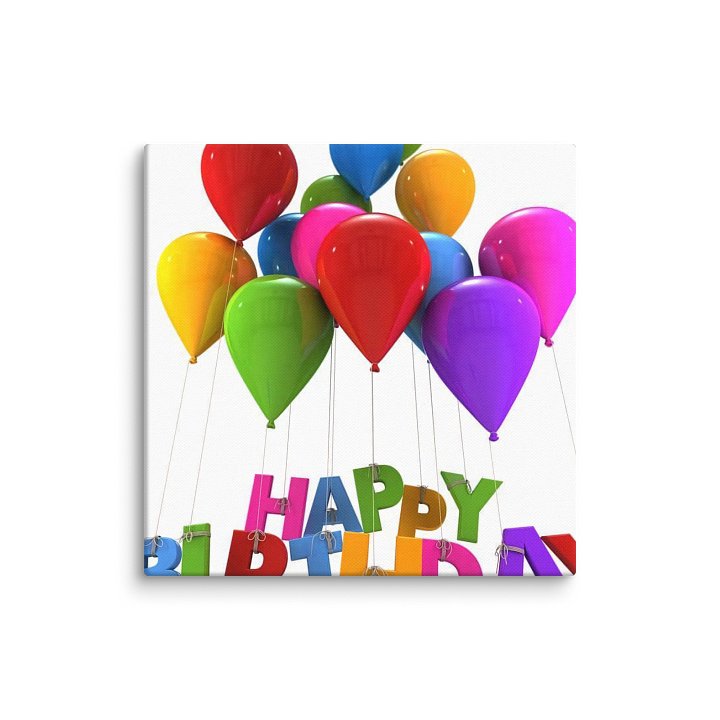 Birthday Balloons Celebration Canvas product image (11)