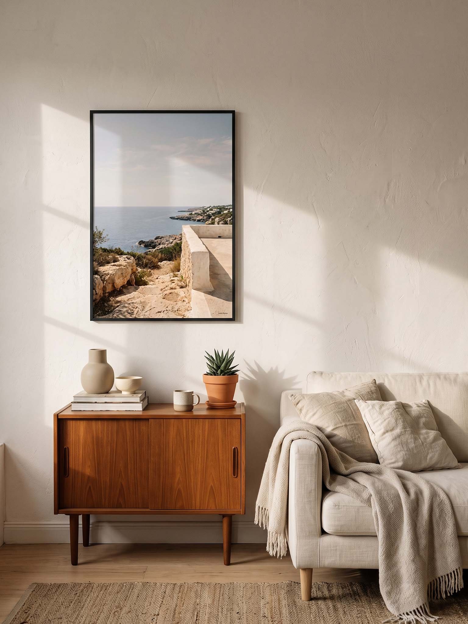 Blue Horizon - Mediterranean Modern Wall Art product image (61)