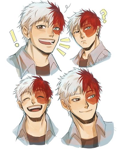 do not ask me the color of ANYTHING when pro hero shouto is in the room !! 
------
#shoutotodoroki #todorokishouto #mha #bnha...