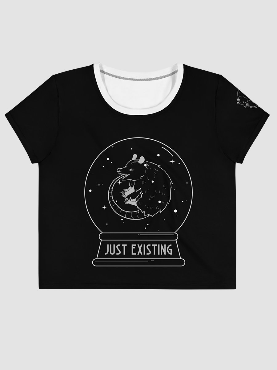 Just Existing crop tee product image (3)