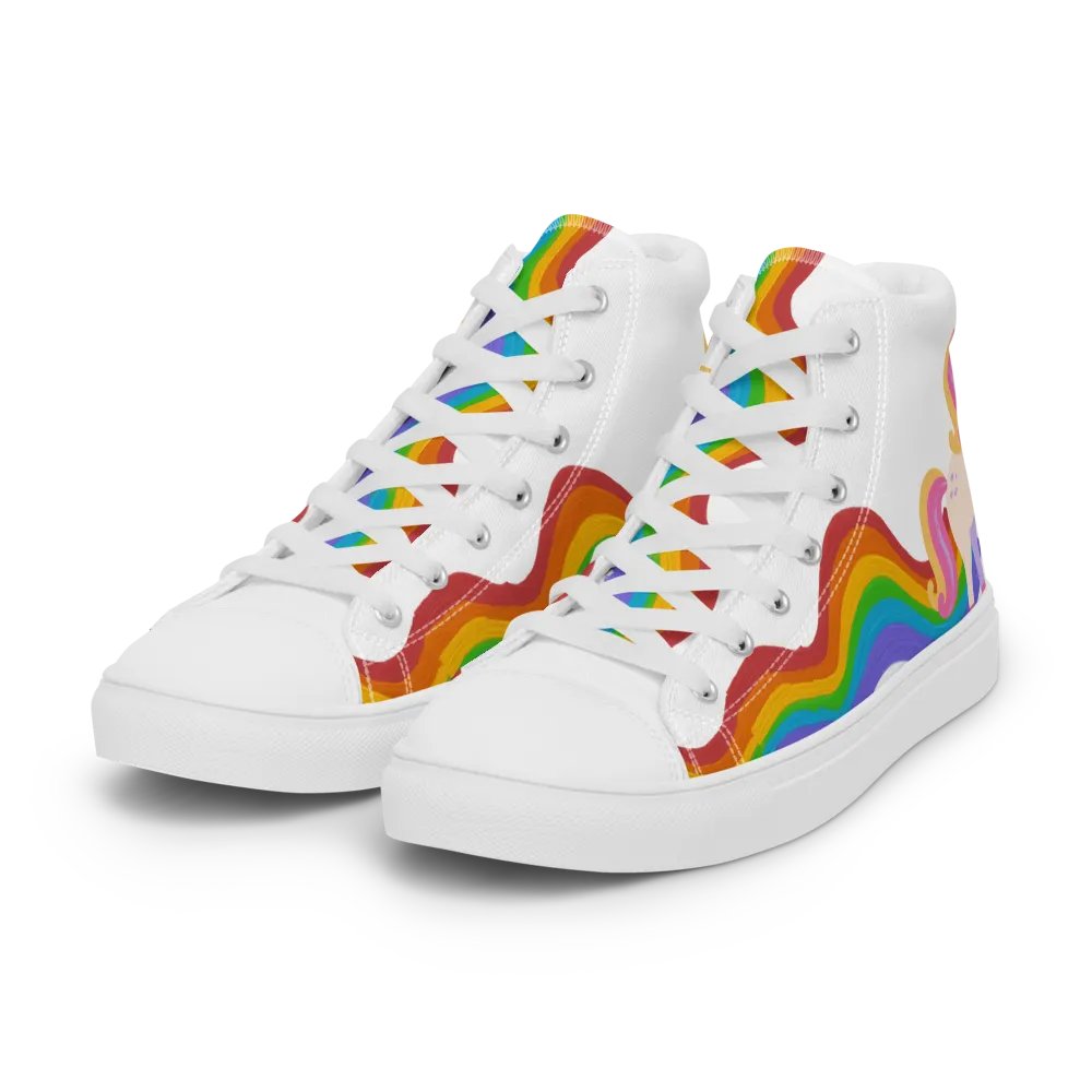 Rainbow Unicorn High Tops product image (7)