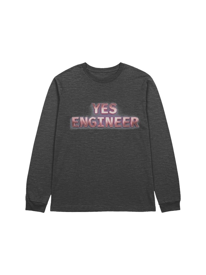 YES ENGINEER Cotton Heritage Premium Sweatshirt | AI Geek Spirit Collection product image (1)