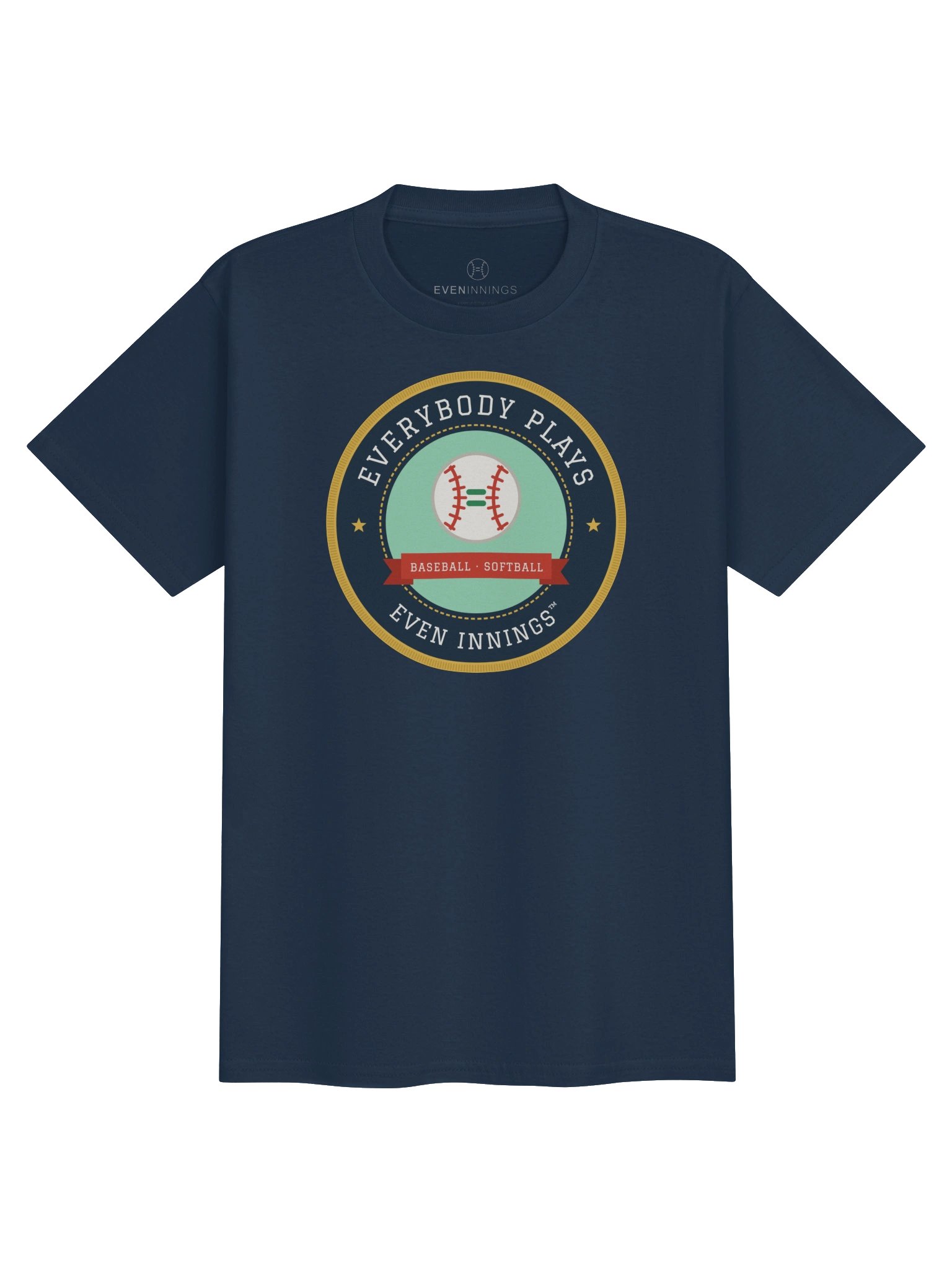 Everybody Plays — Patch Badge Youth Tee product image (1)