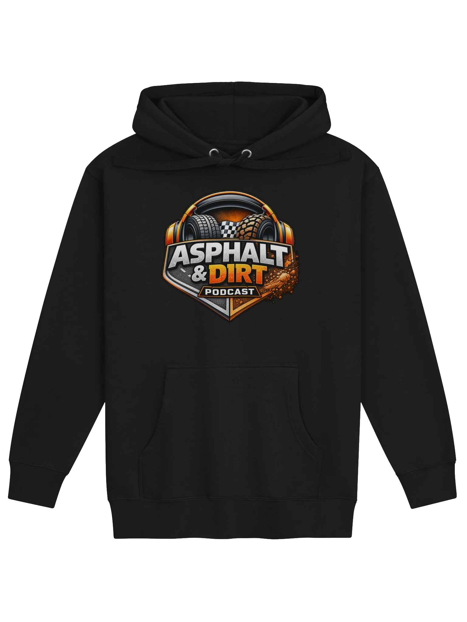 Open Road Podcast Hoodie — Black