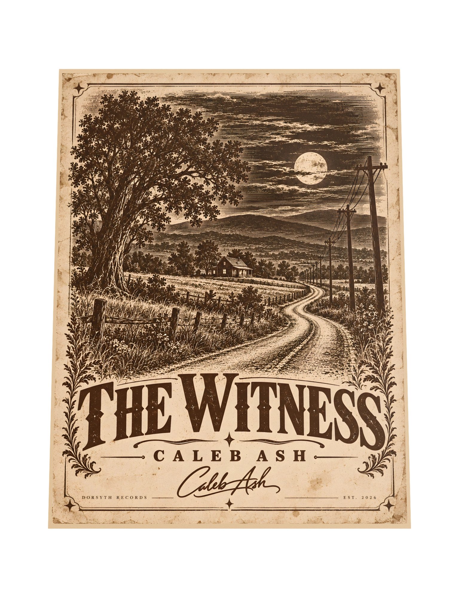 Caleb Ash — The Witness Poster product image (4)
