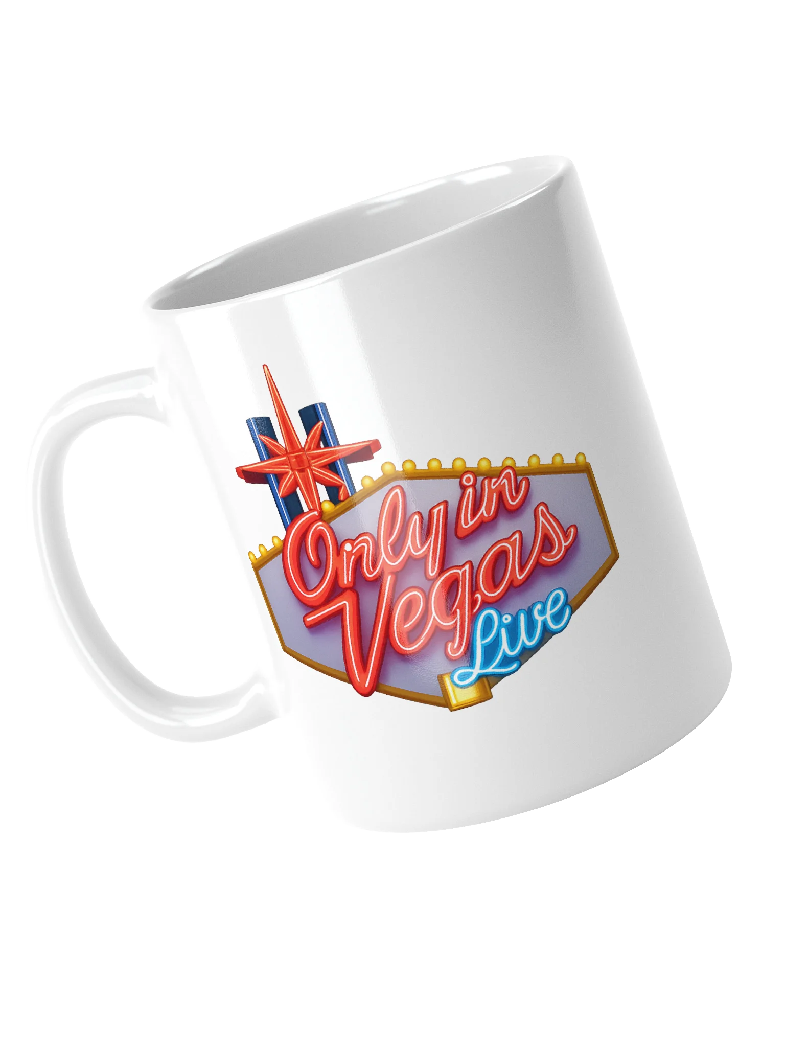 Fabulous Vegas Mornings White Mug product image (4)
