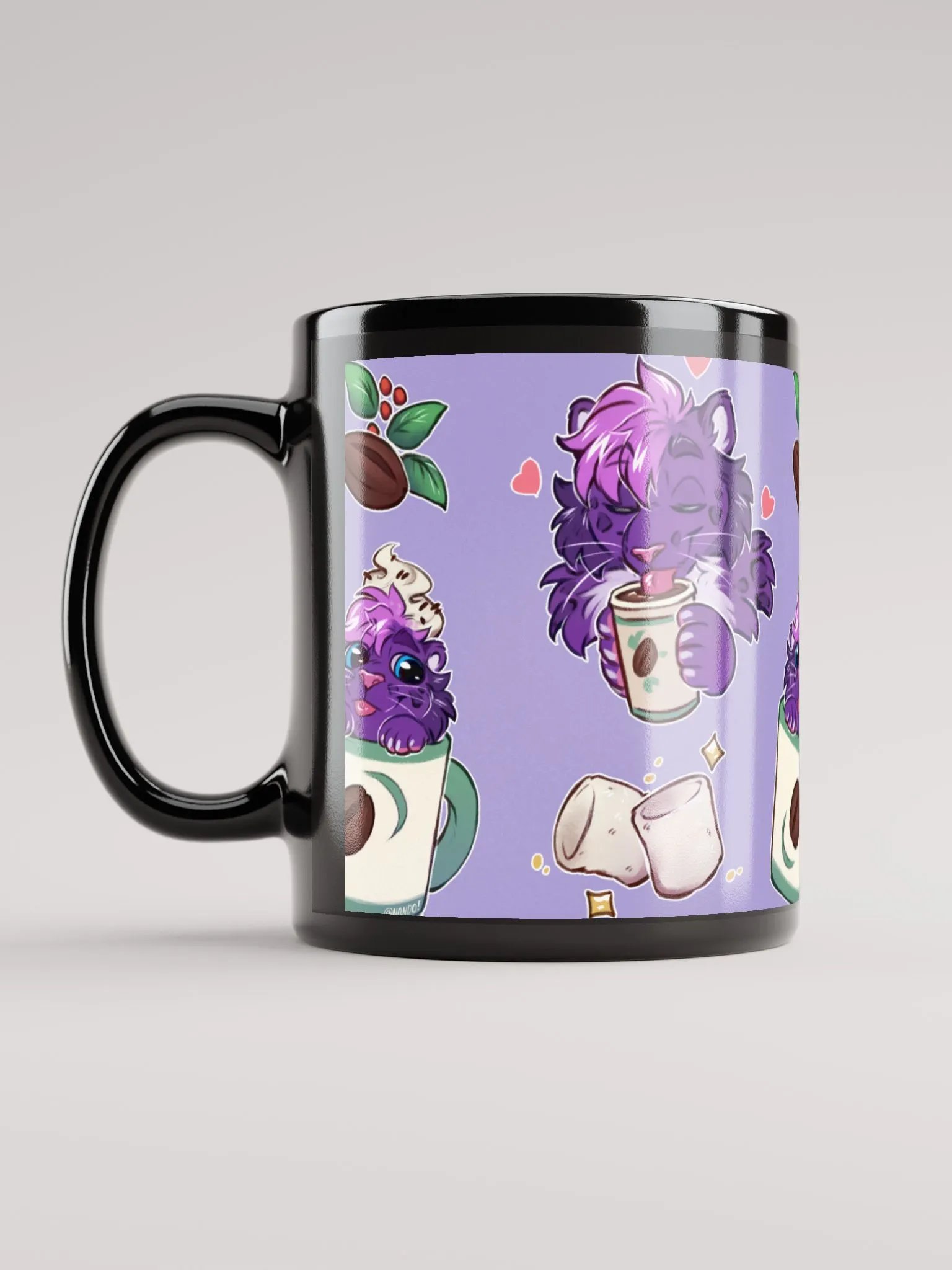 Hot chocolate background Mug. product image (12)