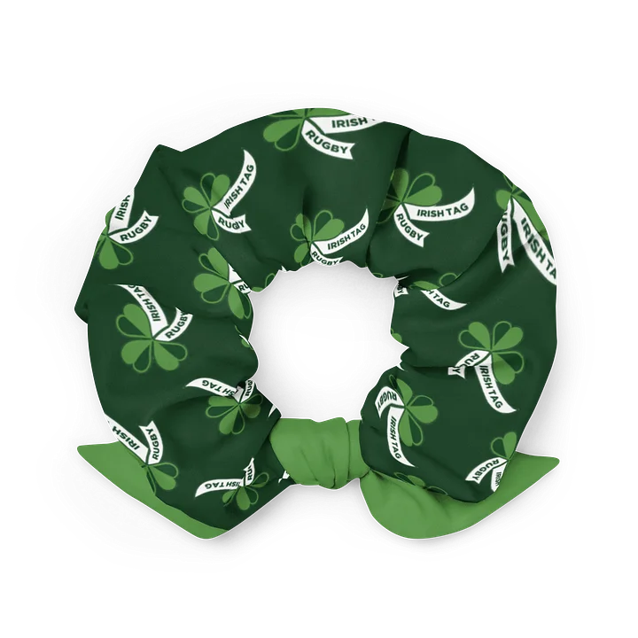 Irish Tag Rugby ☘️ Recycled Hair Scrunchie ♻️ product image (2)