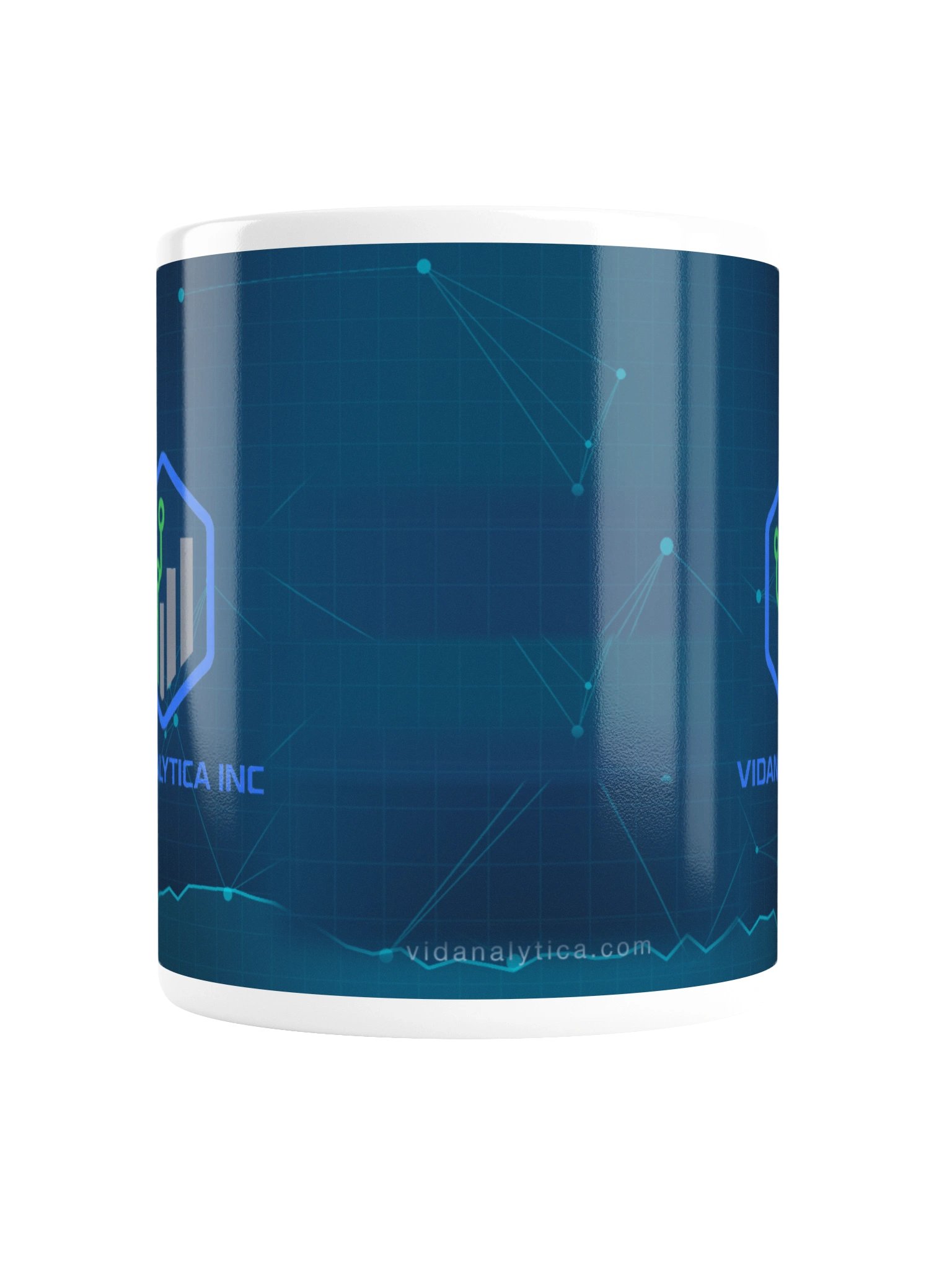 VIDANALYTICA INC Mug - Navy product image (5)
