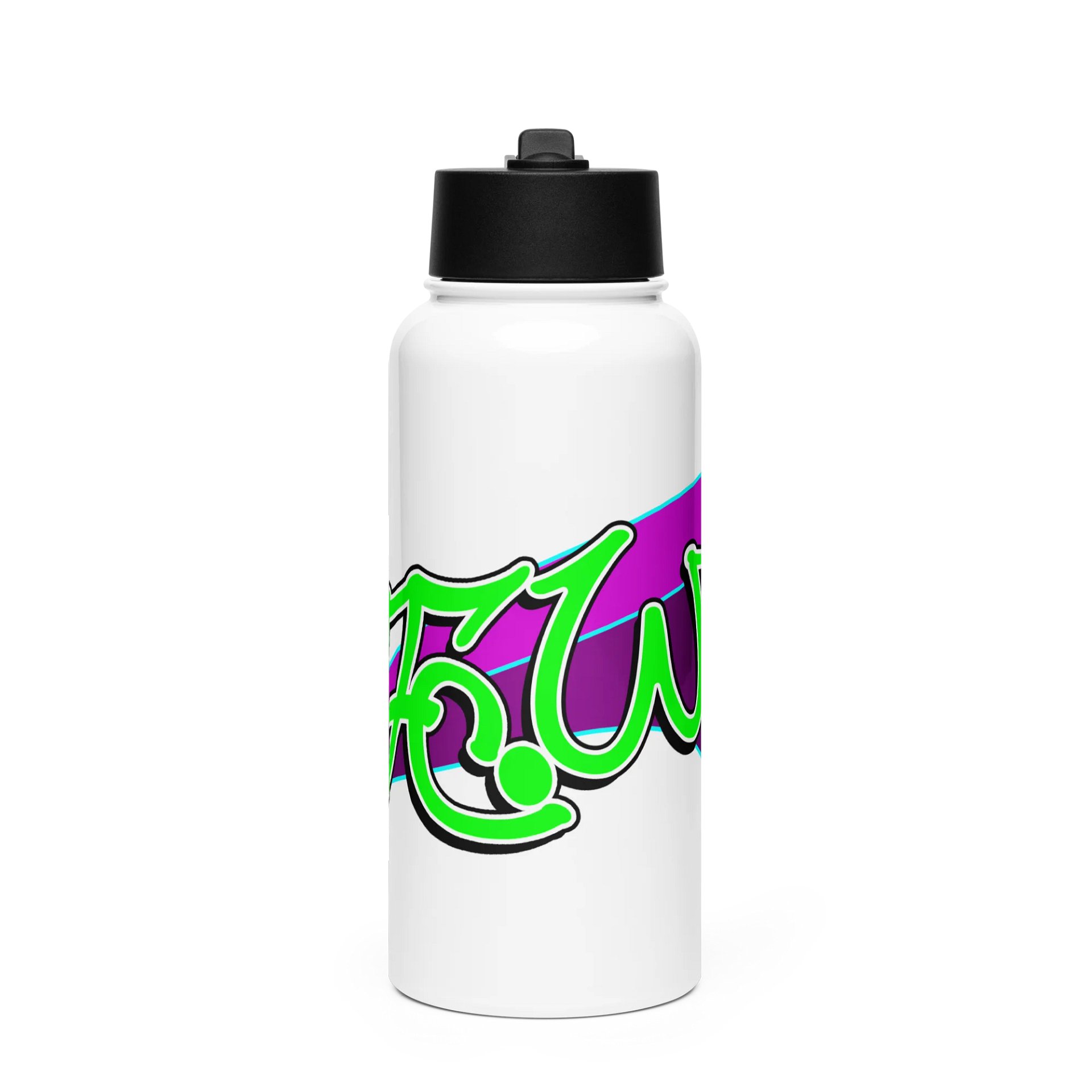 STFC.WTF Graffiti Water Bottle product image (3)