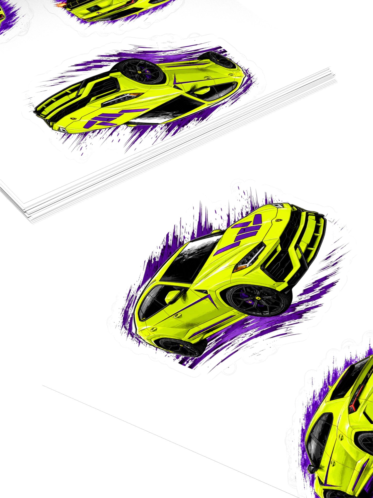 LAMBO TRUCK! Sticker Sheet product image (4)