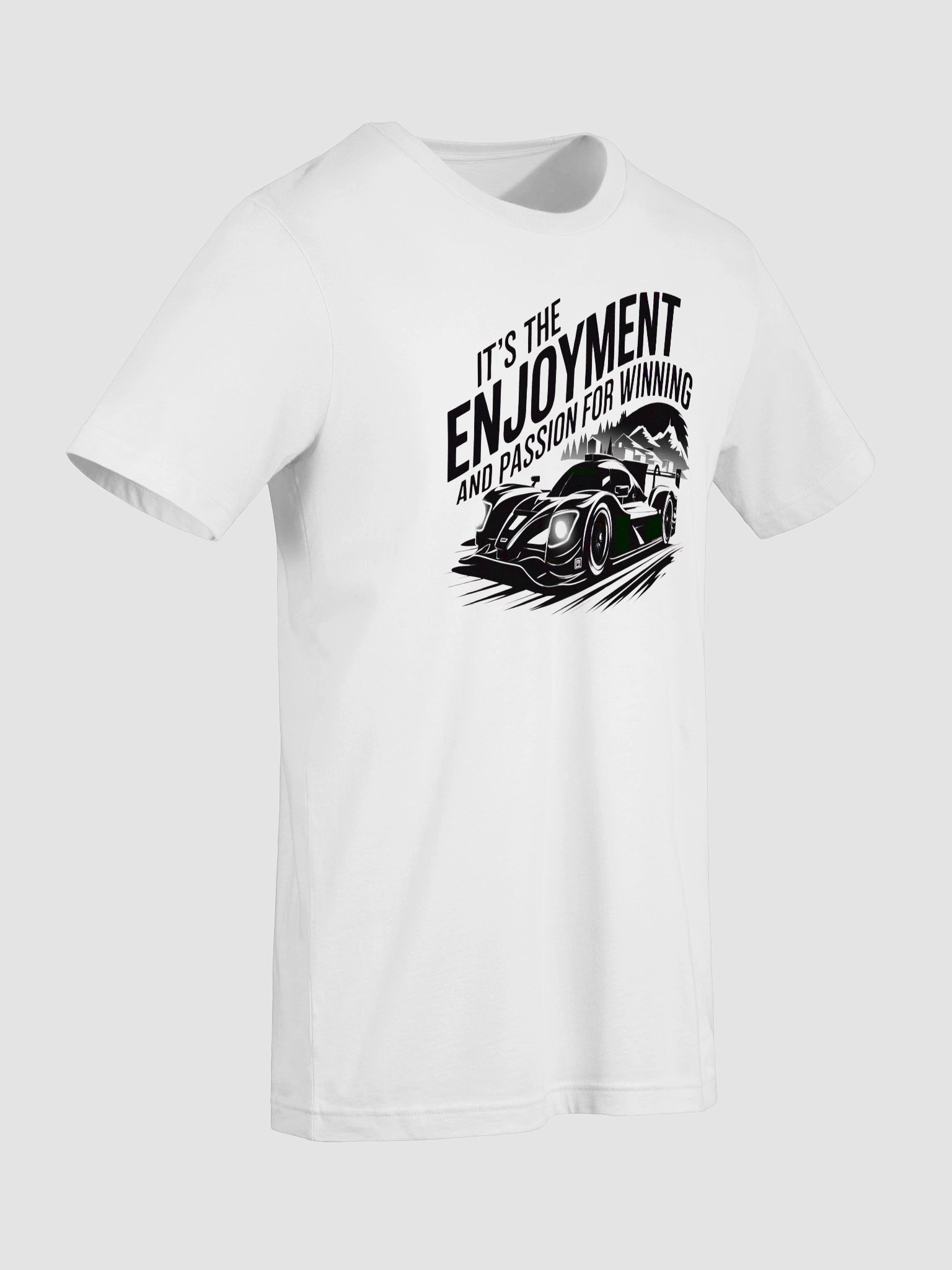 It’s the Enjoyment and Passion for Winning – LMP Racing T-Shirt (Black print) product image (34)