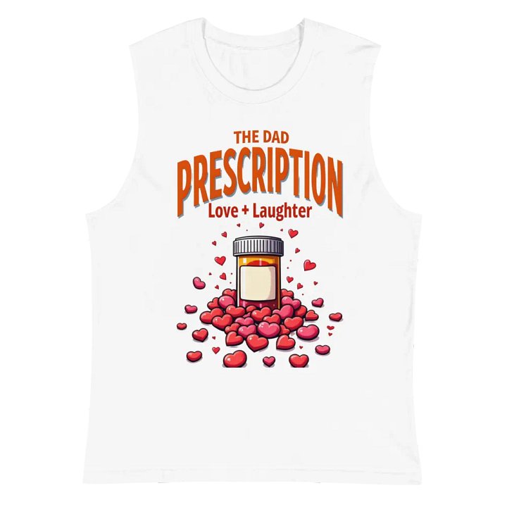 Love + Laughter dad Prescription Muscle Tank product image (6)
