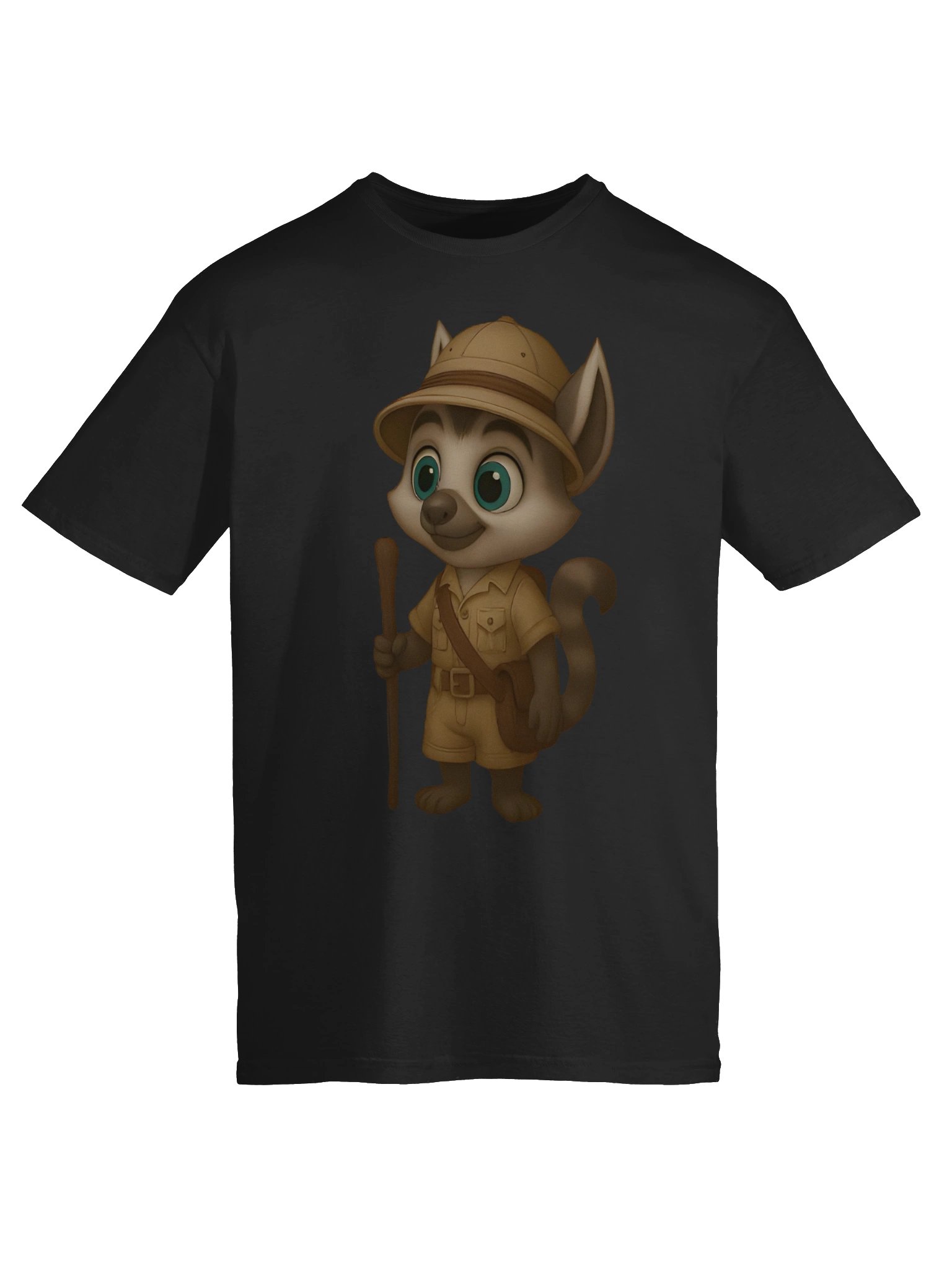 jungle lemur tshirt product image (85)
