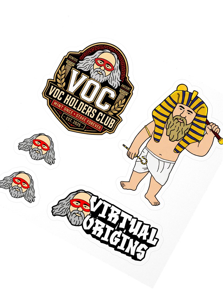 Nomad #2 - Pharaoh Ankh-Ra the Timeless - VOC Holders Club Sticker Pack product image (2)