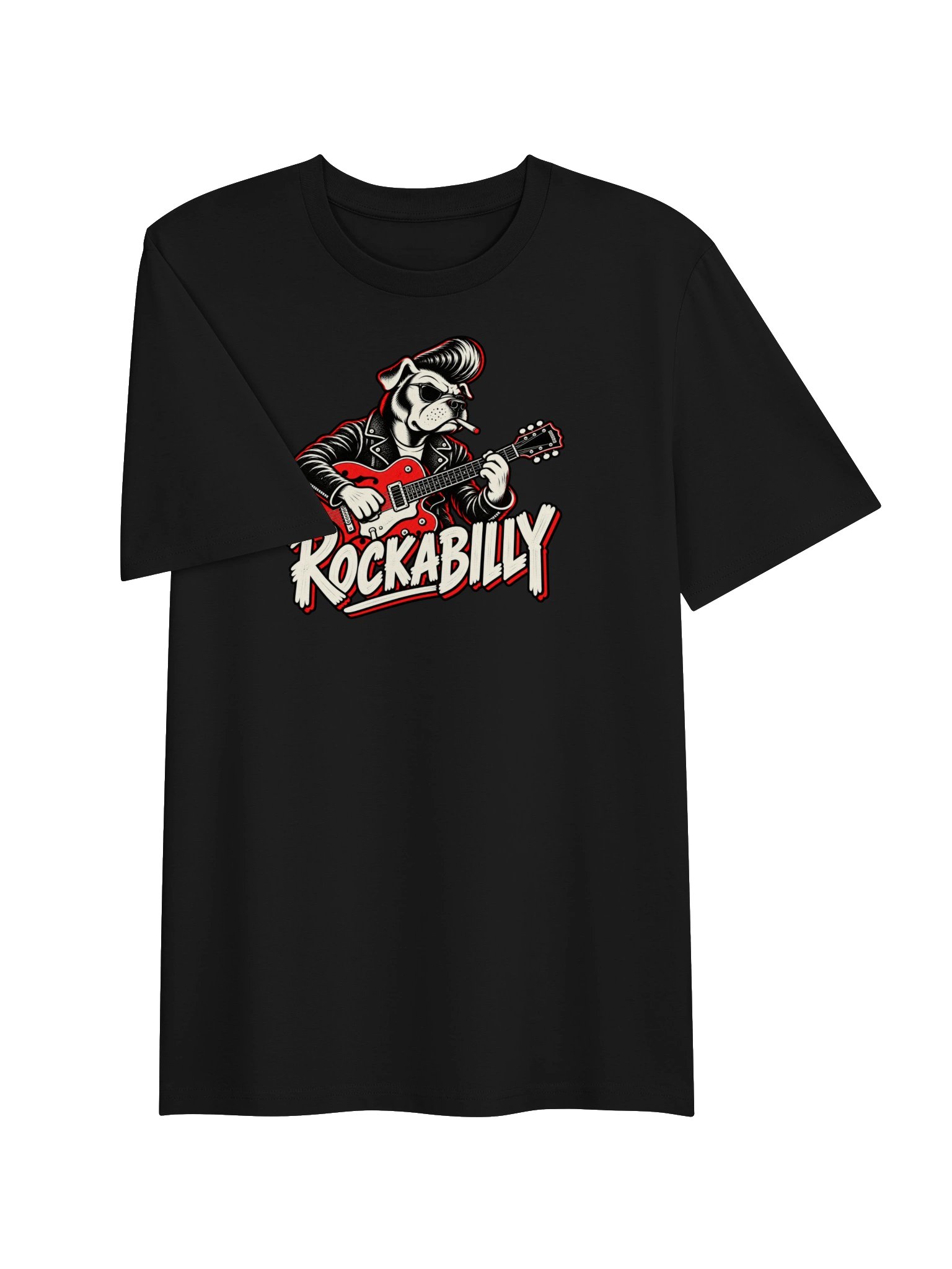 Rockabilly Guitar Dog Tee product image (3)