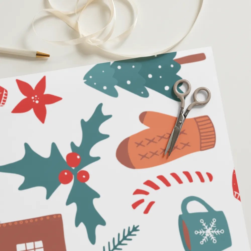 Holiday Cheer Wrapping paper product image (11)