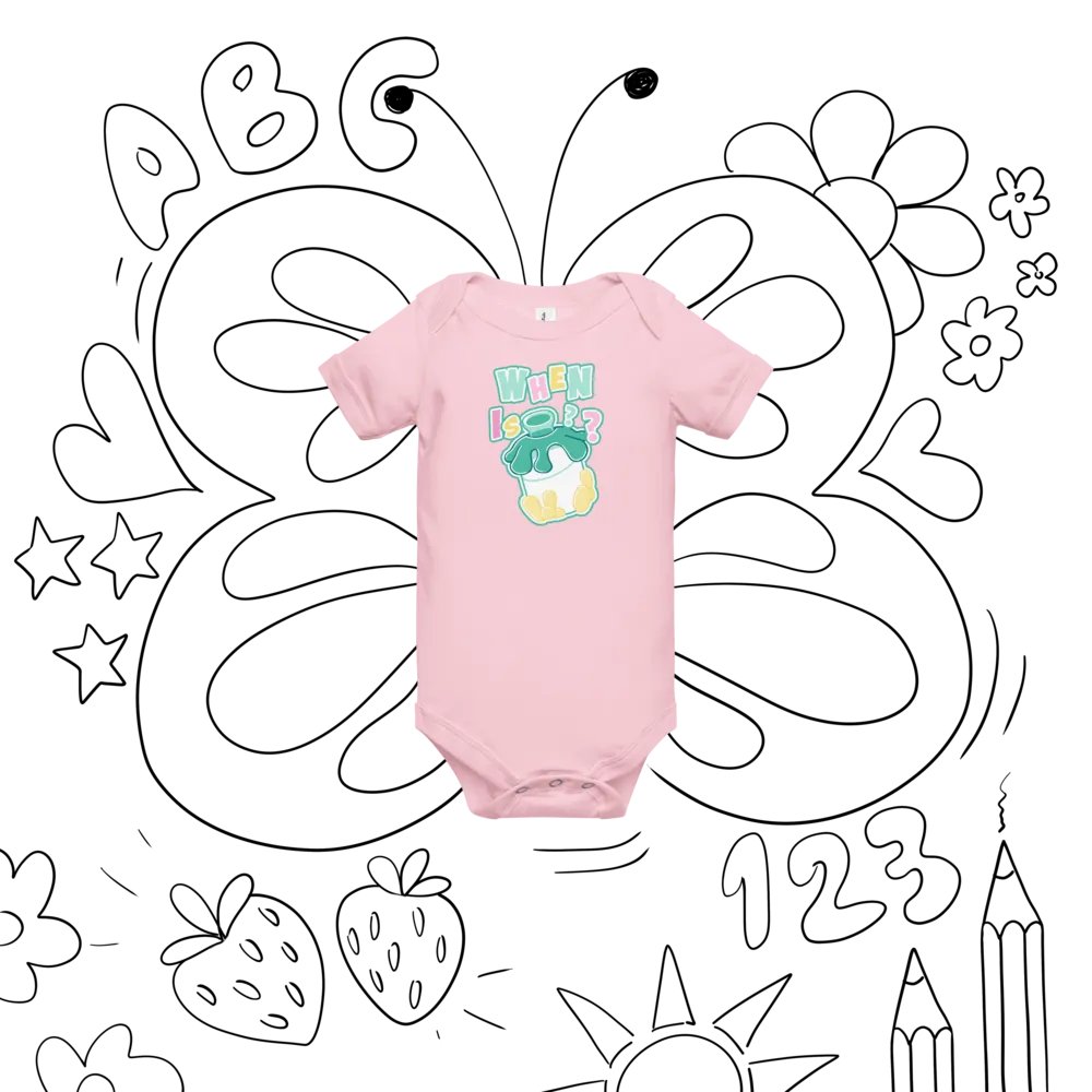 WHEN is Milk?? Baby Onesie product image (8)