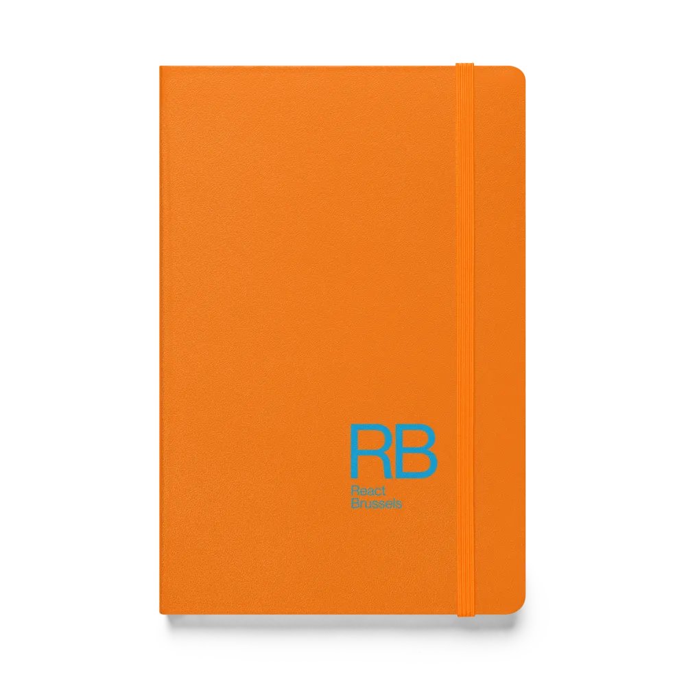 RB Hardcover Orange Notebook product image (1)