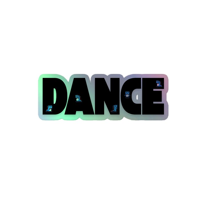 DANCE Dino Holo Sticker product image (2)