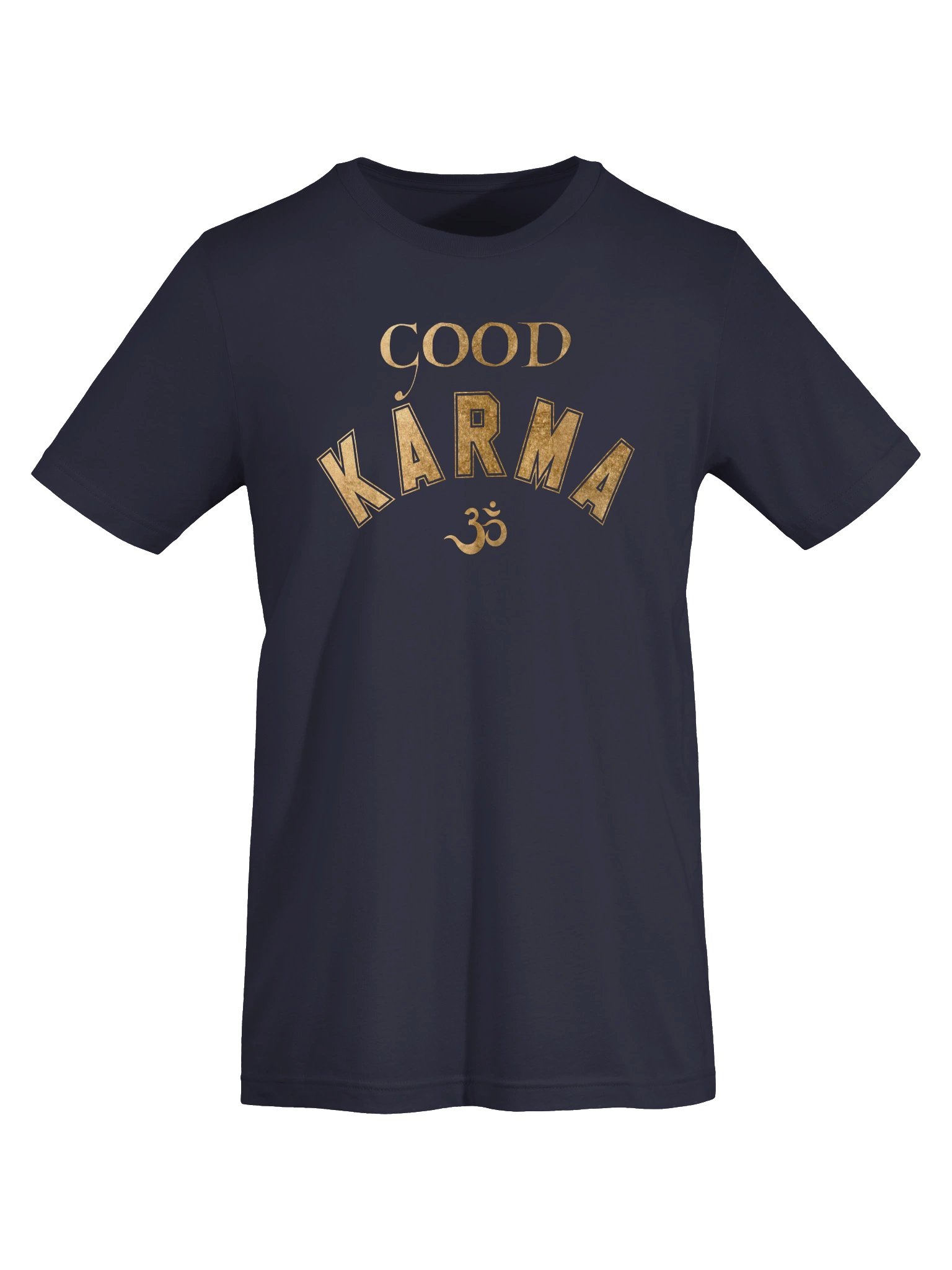 Good Karma Om Gold Tee product image (25)